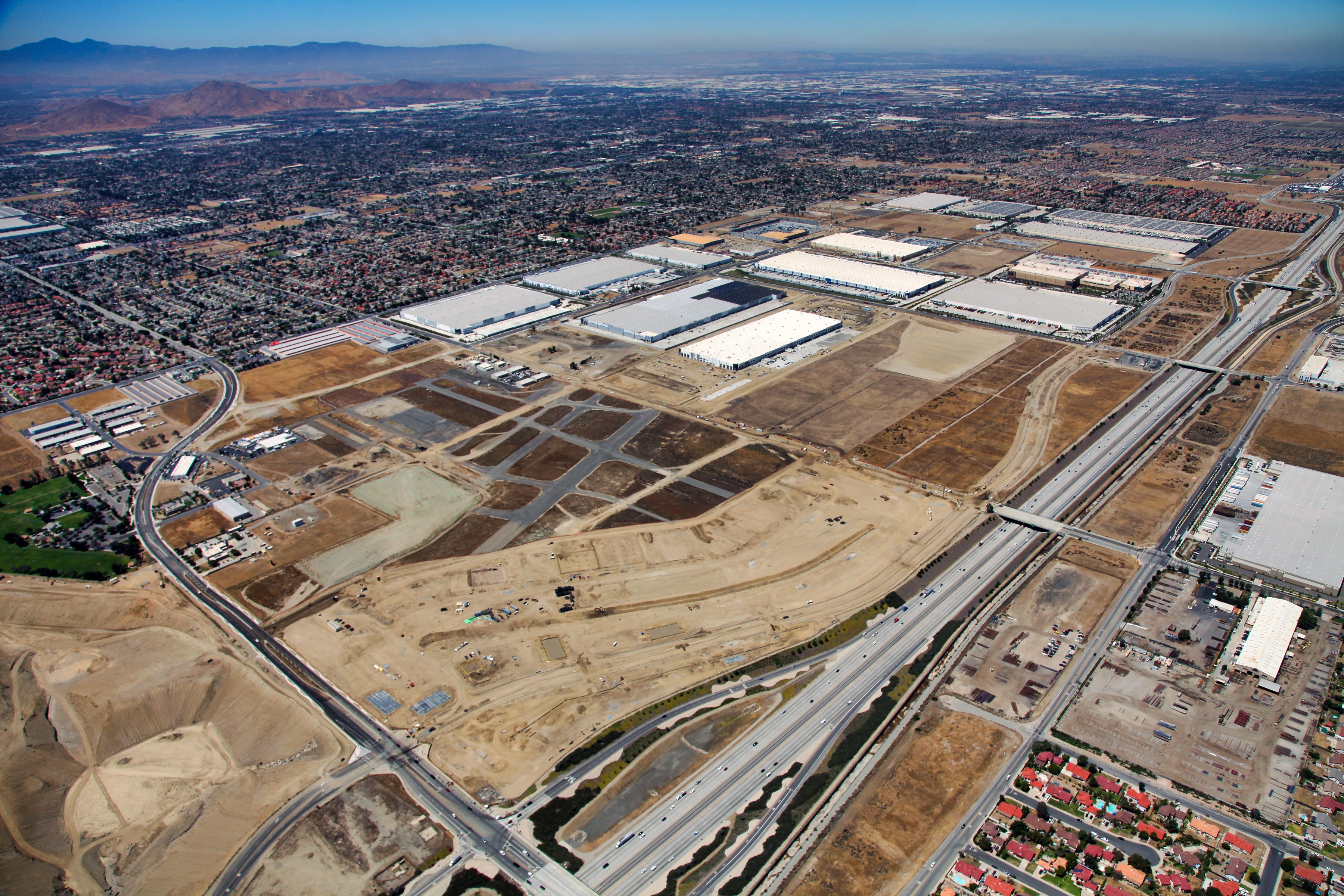 Rialto Airport redevelopment July 2017