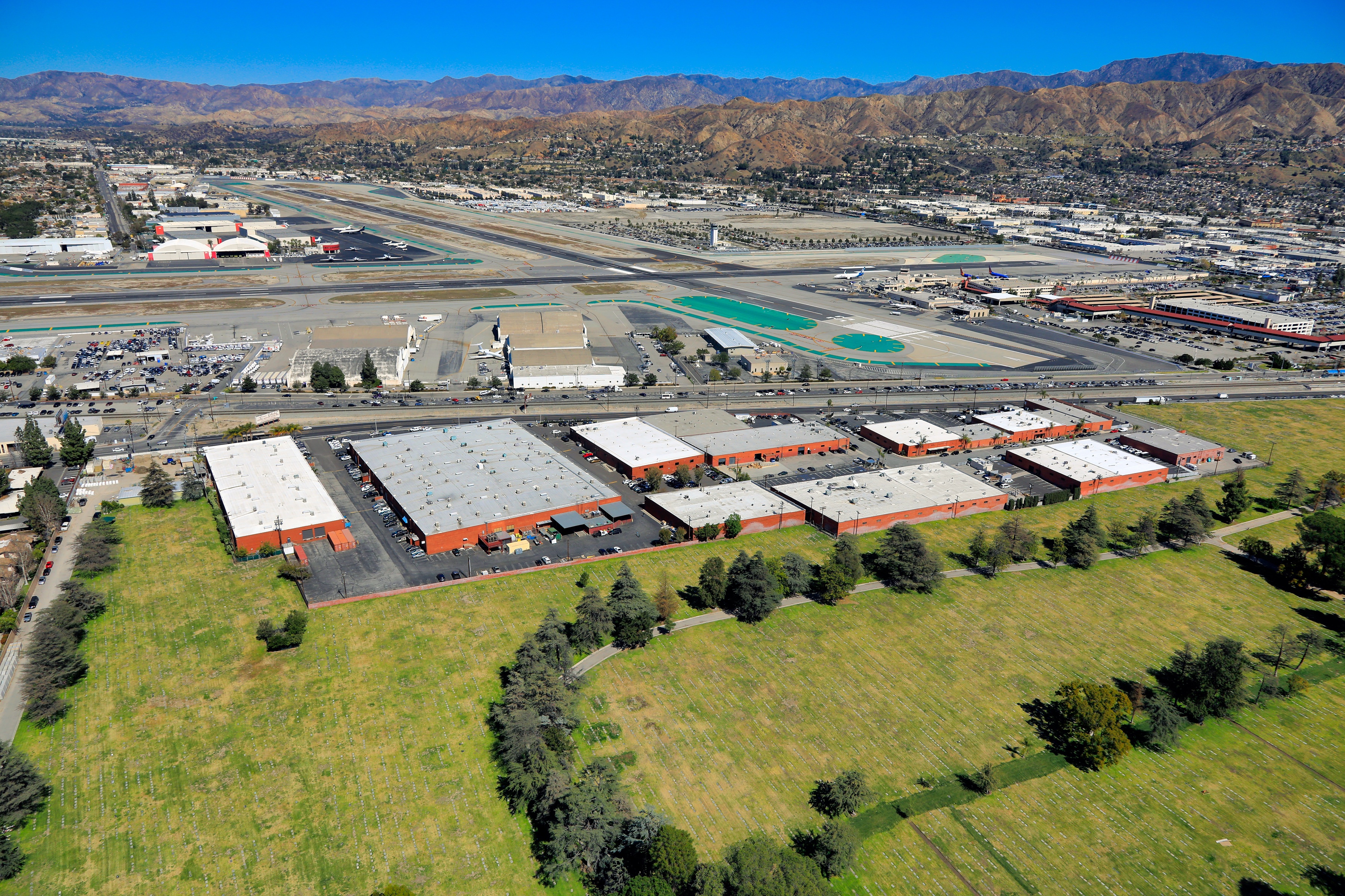 Industrial Park South of Burbank Airport